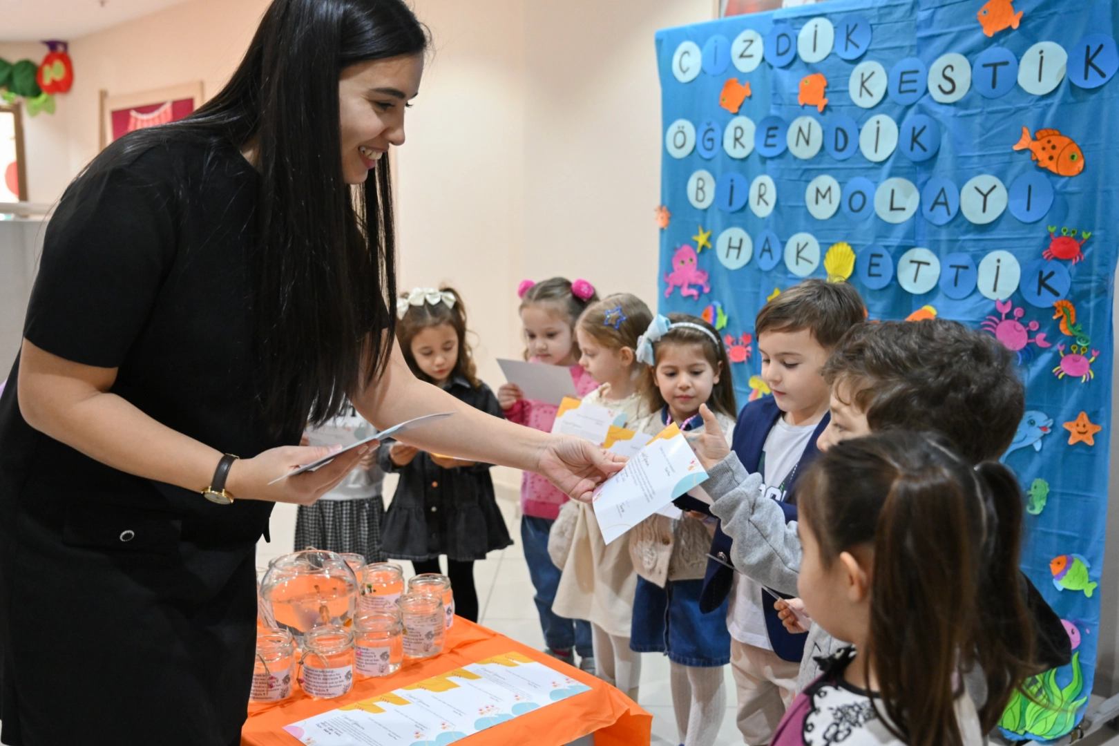 İzmir Bornova Belediyesi’ne bağlı Çocuk Oyun ve Aktivite Merkezleri’nde eğitim