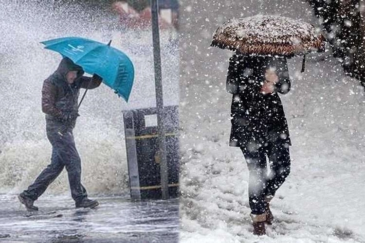 Meteoroloji Genel Müdürlüğü tarafından yapılan tahminlere göre ülkemiz genelinin parçalı