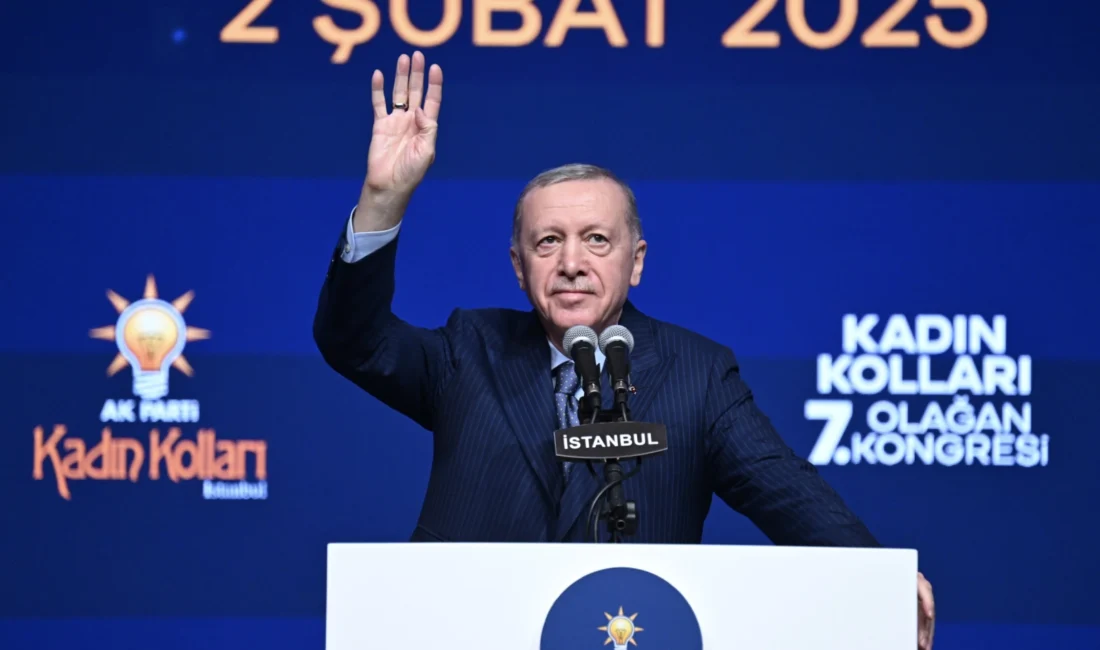 Cumhurbaşkanı ve AK Parti Genel Başkanı Erdoğan, İstanbul’da Kadın Kolları’nın