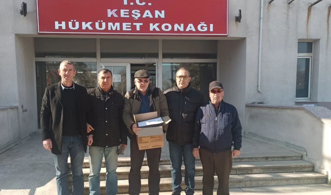 Edirne’nin Keşan ilçesine bağlı Boztepe, Türkmen, Akçeşme ve Kılıç Köyü