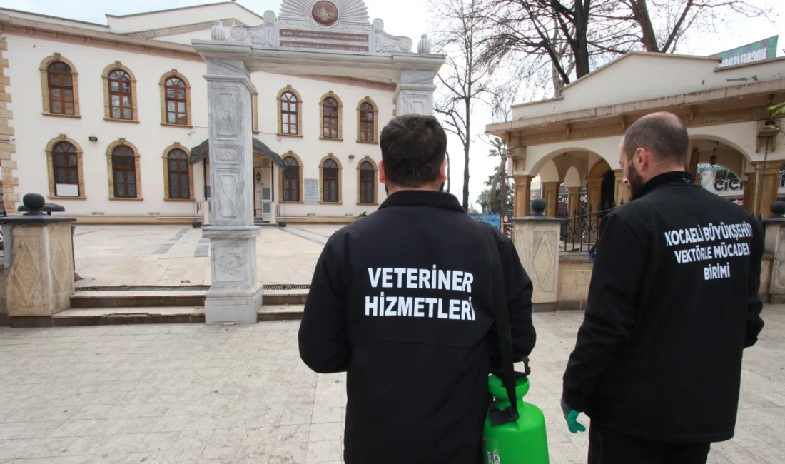 Büyükşehir, kent genelinde bulunan ibadethanelerde haşerelere karşı ilaçlama çalışması yapıyor