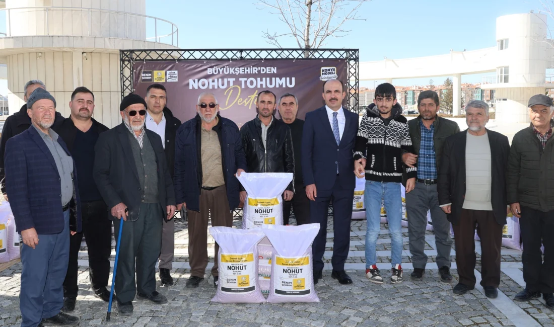 Konya Büyükşehir Belediyesi, “Kuru Tarım Alanlarında Nohut Yetiştiriciliğinin Yaygınlaştırılması Projesi”